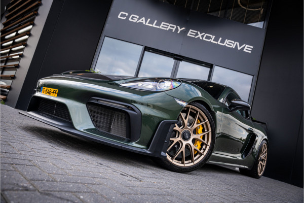 Porsche 718 GT4 RS - Origineel NL | 3 jaar Porsche Approved | Volledig XPEL | Weissach | Oakgreenmetallic | Keramisch | Carbon | Sport Chrono +