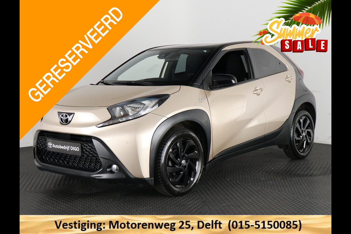 Toyota Aygo X 1.0 VVT-i AUTOMAAT PULSE LIMITED ED. KEYLESS. PDC . CRUISE .LMV.CARPLAY NAVIGATIE GARANTIE TOT 6-2032 Toyota Aygo X 1.0 VVT-i AUTOMAAT PULSE LIMITED ED. KEYLESS. PDC . CRUISE .LMV.CARPLAY NAVIGATIE GARANTIE TOT 6-2032