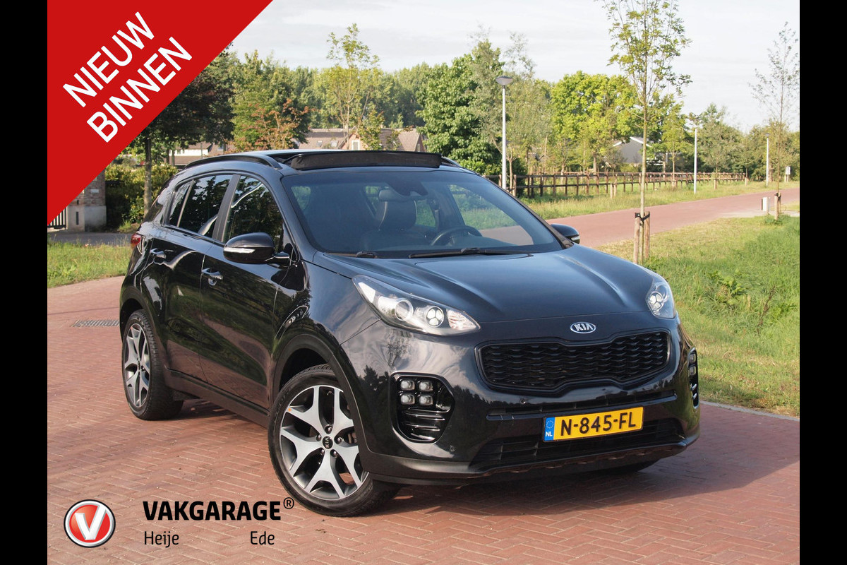 Kia Sportage 1.6 T-GDI GT-Line | Panoramadak | Camera | Apple Carplay | Cruise Control | Kia Sportage 1.6 T-GDI GT-Line | Panoramadak | Camera | Apple Carplay | Cruise Control |