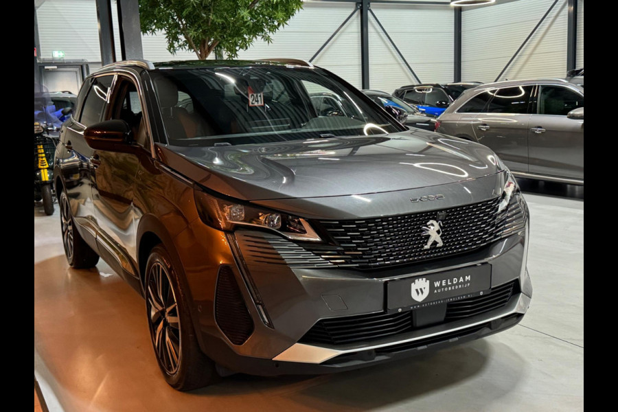 Peugeot 5008 1.2 PureTech GT-Line 7p. Garantie Trekhaak 360 Camera StoelVW Blindspot Elek Achterklep ACC Clima Navi Led Rijklaar