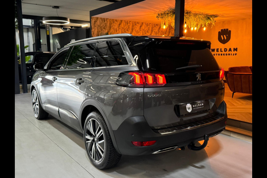 Peugeot 5008 1.2 PureTech GT-Line 7p. Garantie Trekhaak 360 Camera StoelVW Blindspot Elek Achterklep ACC Clima Navi Led Rijklaar