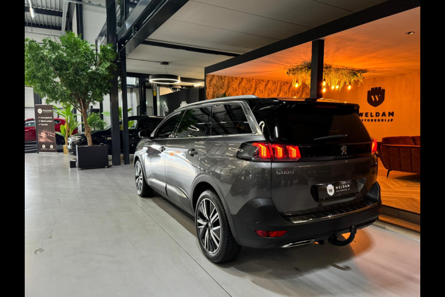 Peugeot 5008 1.2 PureTech GT-Line 7p. Garantie Trekhaak 360 Camera StoelVW Blindspot Elek Achterklep ACC Clima Navi Led Rijklaar