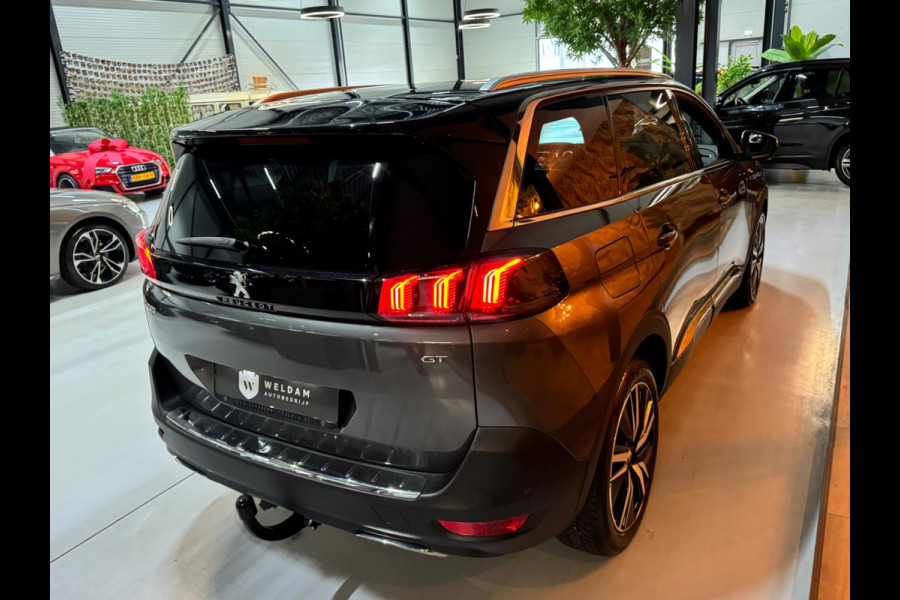Peugeot 5008 1.2 PureTech GT-Line 7p. Garantie Trekhaak 360 Camera StoelVW Blindspot Elek Achterklep ACC Clima Navi Led Rijklaar