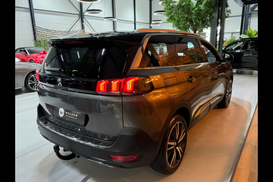 Peugeot 5008 1.2 PureTech GT-Line 7p. Garantie Trekhaak 360 Camera StoelVW Blindspot Elek Achterklep ACC Clima Navi Led Rijklaar