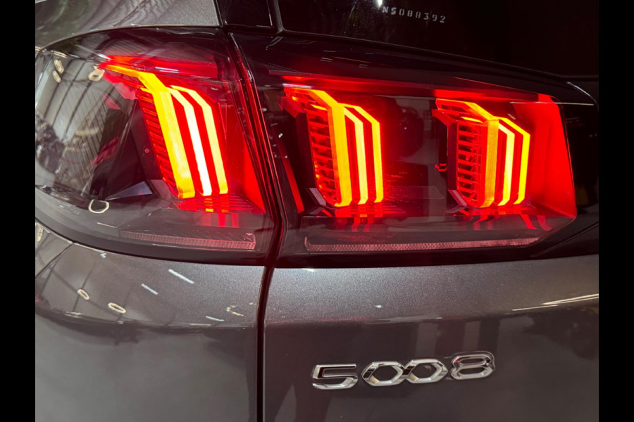 Peugeot 5008 1.2 PureTech GT-Line 7p. Garantie Trekhaak 360 Camera StoelVW Blindspot Elek Achterklep ACC Clima Navi Led Rijklaar