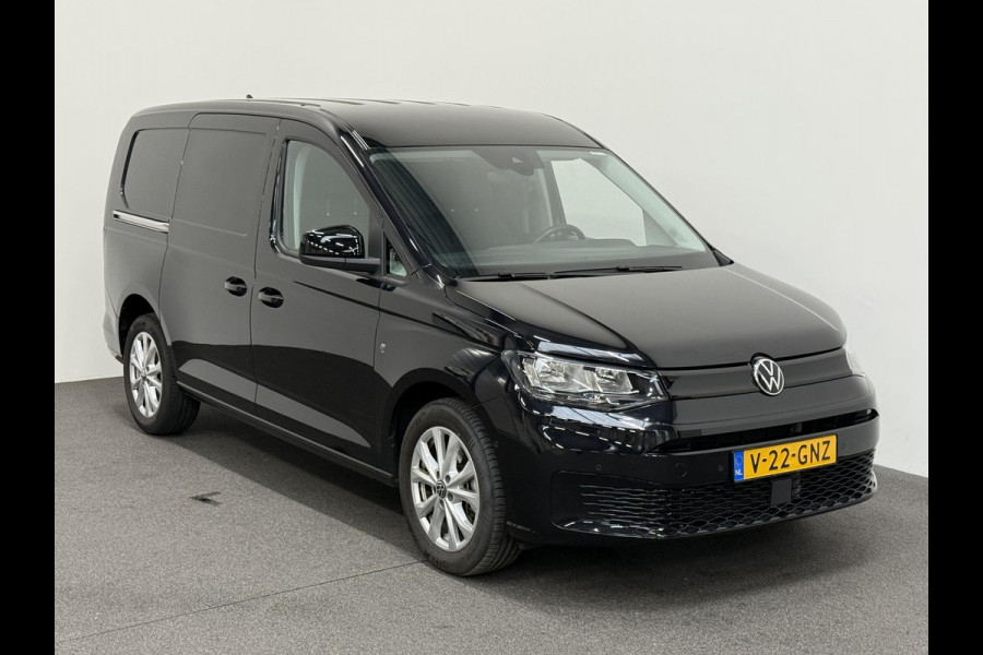 Volkswagen Caddy Maxi 122pk Automaat Style Apple Carplay  Adaptive Cruise Control Camera Trekhaak 17" LM Velgen parkeersensoren Euro6