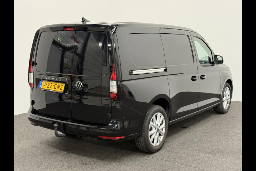 Volkswagen Caddy Maxi 122pk Automaat Style Apple Carplay  Adaptive Cruise Control Camera Trekhaak 17" LM Velgen parkeersensoren Euro6