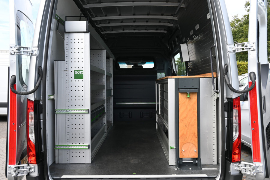 Mercedes-Benz Sprinter 317 CDI L2H2 3500 KG trekhaak, Bott werkplaatsinrichting, Standkachel