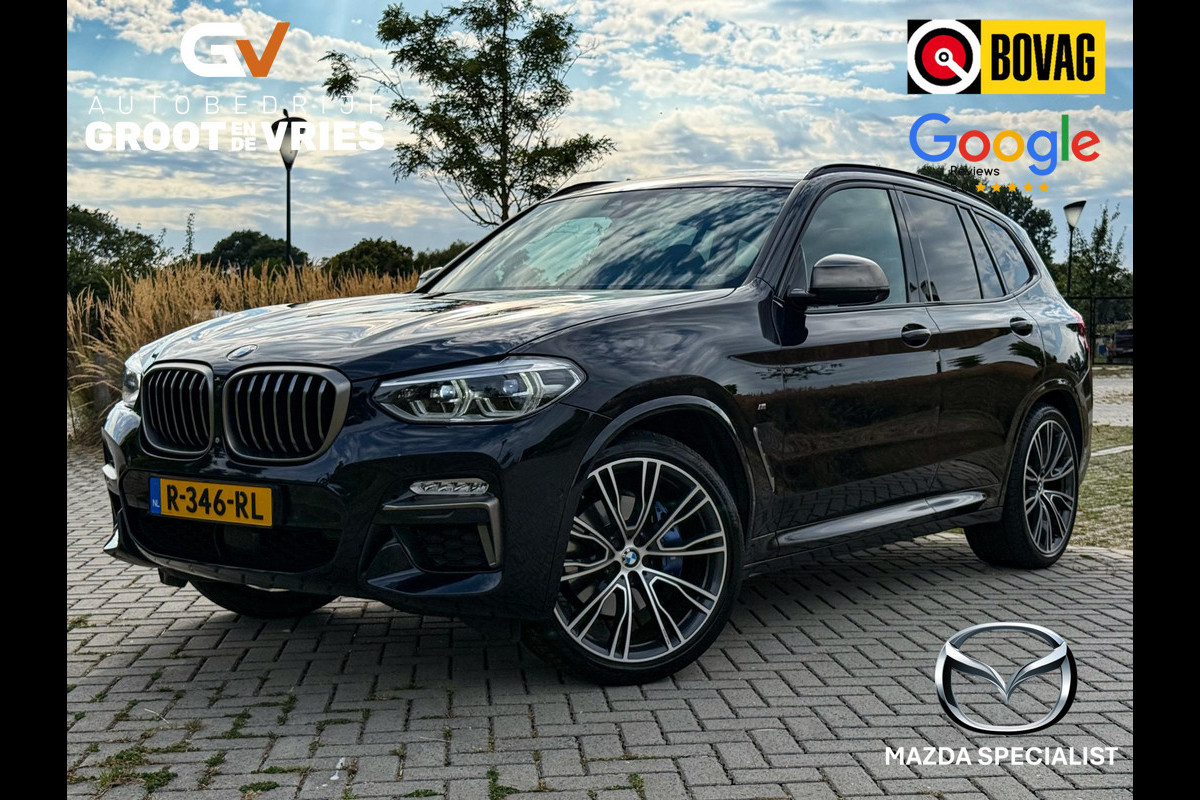 BMW X3 M40i xDrive High Executive M-Sport|Panorama|360Cam|HUD|Trekhaak