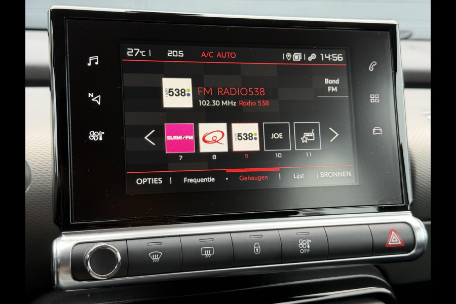 Citroën C4 Cactus 1.2 PureTech Feel 2e Eigenaar,Dealer Onderhouden,Afn.Trekhaak,Navi,Camera,110pk,Clima,Cruise,Pdc,Apk tot 05-2026