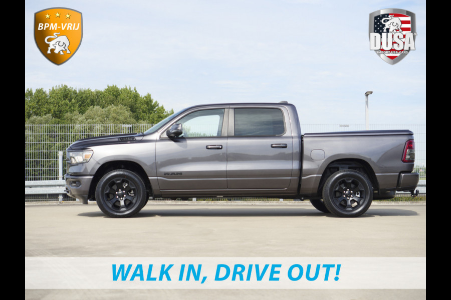 Dodge Ram | 1500 | Bighorn | Night | Final V8 Edition | 4x4 | Crew Cab | Panorama dak | Night edition | INCL BPM-VOORDEEL Getoonde accessoires zijn verkrijgbaar tegen meerprijs