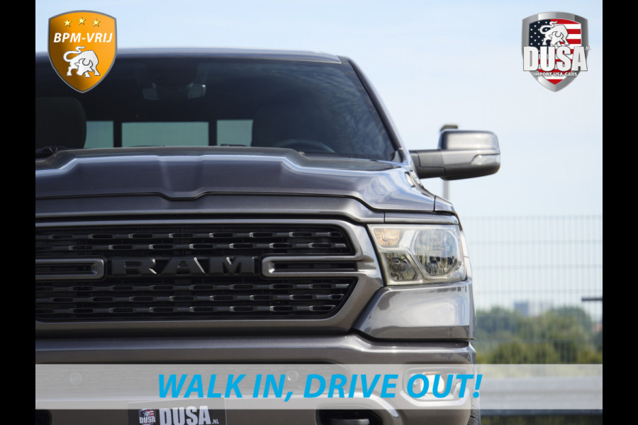 Dodge Ram | 1500 | Bighorn | Night | Final V8 Edition | 4x4 | Crew Cab | Panorama dak | Night edition | INCL BPM-VOORDEEL Getoonde accessoires zijn verkrijgbaar tegen meerprijs