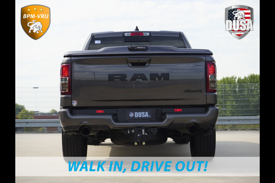 Dodge Ram | 1500 | Bighorn | Night | Final V8 Edition | 4x4 | Crew Cab | Panorama dak | Night edition | INCL BPM-VOORDEEL Getoonde accessoires zijn verkrijgbaar tegen meerprijs