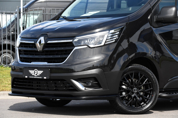 Renault Trafic 2.0 Blue dCi 170 L2H1 DC Black Edition Cruise, Carplay, 170pk, 2 x Schuifdeur, Multimedia, Automaat, Sensoren, Uniek!