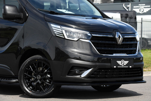 Renault Trafic 2.0 Blue dCi 170 L2H1 DC Black Edition Cruise, Carplay, 170pk, 2 x Schuifdeur, Multimedia, Automaat, Sensoren, Uniek!