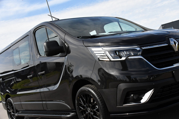 Renault Trafic 2.0 Blue dCi 170 L2H1 DC Black Edition Cruise, Carplay, 170pk, 2 x Schuifdeur, Multimedia, Automaat, Sensoren, Uniek!