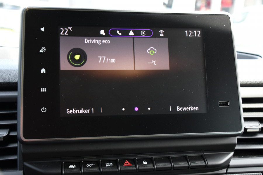 Renault Trafic 2.0 Blue dCi 170 L2H1 DC Black Edition Cruise, Carplay, 170pk, 2 x Schuifdeur, Multimedia, Automaat, Sensoren, Uniek!