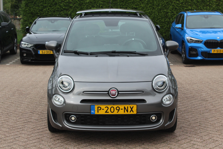 Fiat 500 1.0 Hybrid Sport / Panoramadak / Navigatie / Parkeerhulp achter / 16'' / Half leder / Xenon / Cruise Control