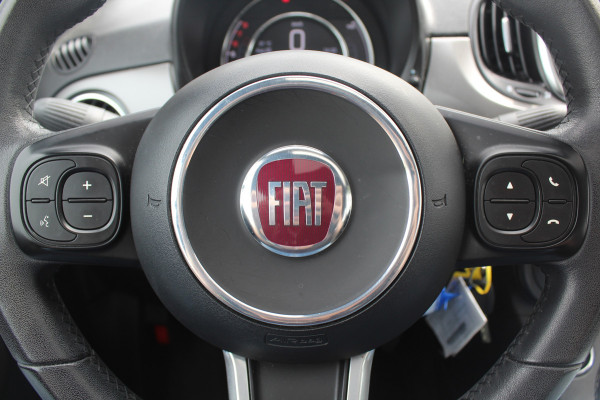Fiat 500 1.0 Hybrid Sport / Panoramadak / Navigatie / Parkeerhulp achter / 16'' / Half leder / Xenon / Cruise Control
