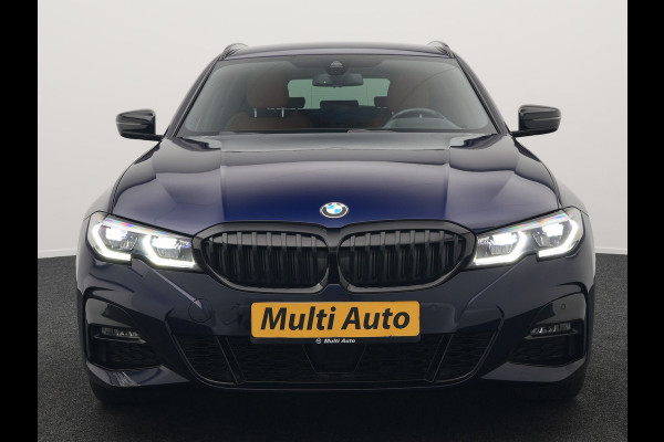 BMW 3 Serie Touring 330e M Sport Plug in Hybrid 293pk Dealer O.H PHEV | Trekhaak Af Fabriek | Laser LED | Head Up | Adaptive Cruise | Apple Carplay | Keyless | Lederen Sportstoelen Verwarmd | Camera | Virtual | Navigatie | DAB | 19"L.M |