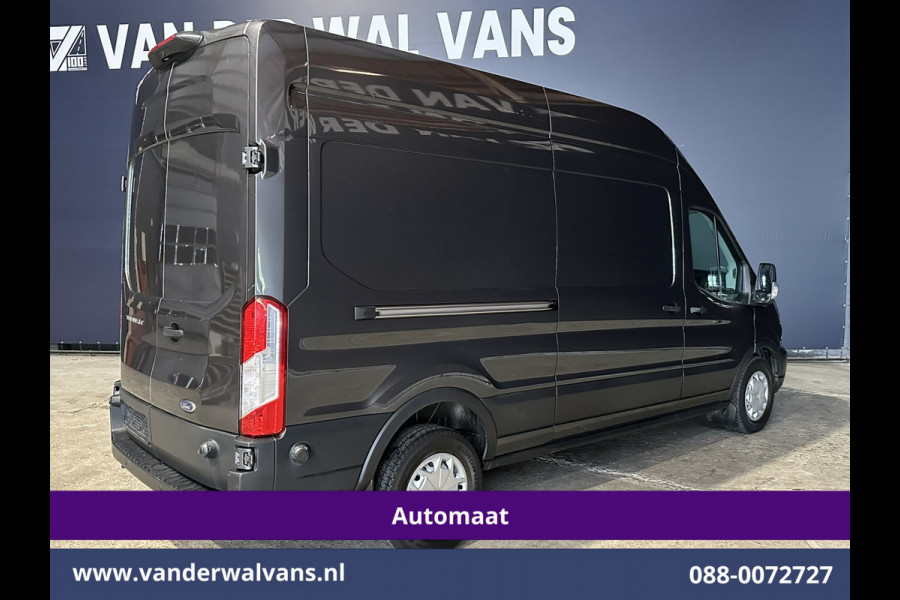 Ford Transit 2.0 TDCI 131pk Automaat L3H3 Euro6 Airco | Camera | Cruisecontrol | Stoelverwarming | Parkeersensoren, Verwarmde voorruit, Bijrijdersbank