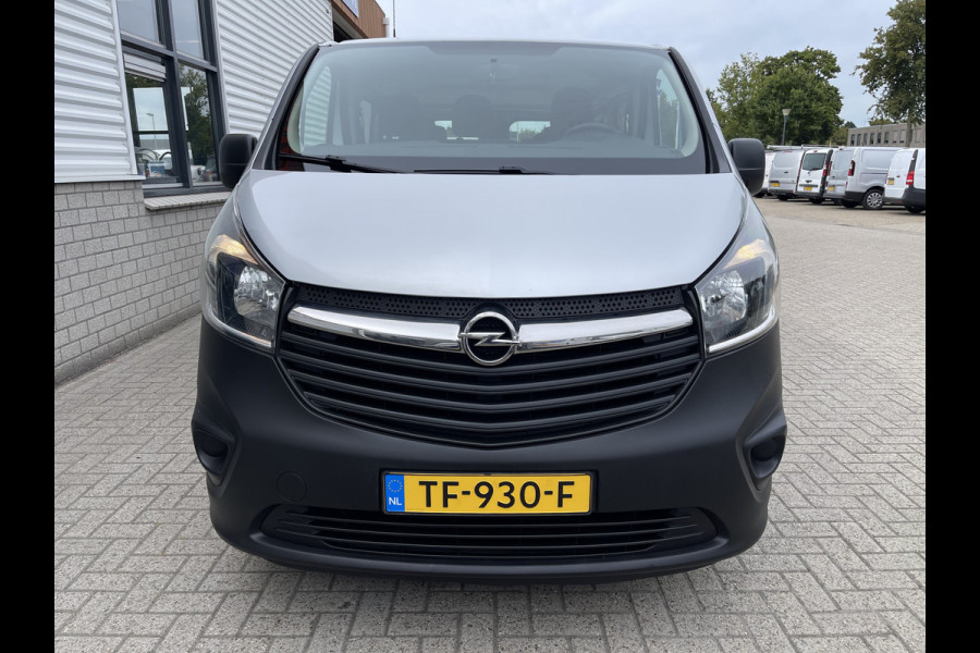 Opel Vivaro Combi 1.6 CDTI 125pk L2H1 BiTurbo ecoFLEX / 9 persoons / vaste prijs rijklaar € 21.950 incl btw bpm / euro 6 diesel / isofix / airco / cruise / navigatie / zilver metallic