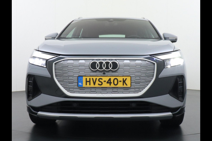 Audi Q4 e-tron 50 quattro Advanced edition 77 kWh VAN: 42.900,- VOOR: 38.877,- UW HERFSTVOORDEEL: 4.023,- MEMORY SEAT | ELEK. TREKHAAK | LEDER