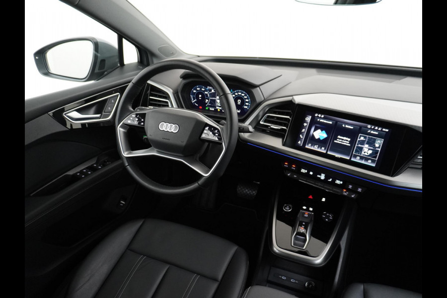Audi Q4 e-tron 50 quattro Advanced edition 77 kWh VAN: 42.900,- VOOR: 38.877,- UW HERFSTVOORDEEL: 4.023,- MEMORY SEAT | ELEK. TREKHAAK | LEDER