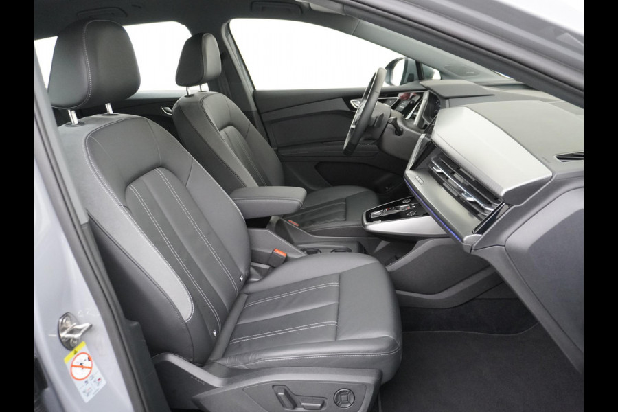 Audi Q4 e-tron 50 quattro Advanced edition 77 kWh VAN: 42.900,- VOOR: 38.877,- UW HERFSTVOORDEEL: 4.023,- MEMORY SEAT | ELEK. TREKHAAK | LEDER