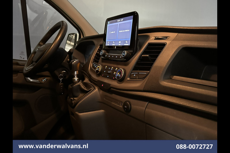 Ford Transit Custom 2.0 TDCI 130pk L2H1 Euro6 Airco | Android Auto | Stoelverwarming | Cruisecontrol | Parkeersensoren, 2800kg trekvermogen, verwarmde voorruit, bijrijdersbank, LED