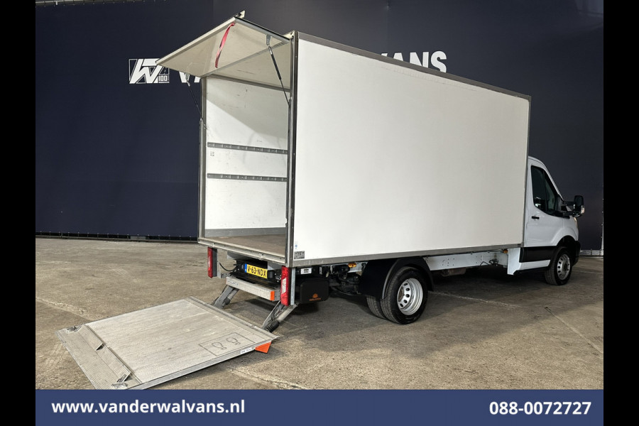 Ford Transit 2.0 TDCI 170pk Dubbel Lucht Bakwagen Laadklep 1169kg Laadvermogen Euro6 Airco | Cruisecontrol | Bijrijdersbank, Verwarmde voorruit