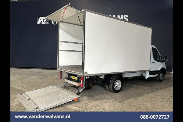 Ford Transit 2.0 TDCI 170pk Dubbel Lucht Bakwagen Laadklep 1169kg Laadvermogen Euro6 Airco | Cruisecontrol | Bijrijdersbank, Verwarmde voorruit