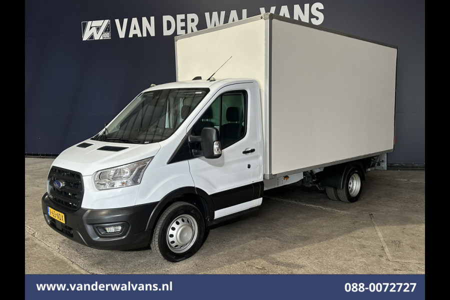 Ford Transit 2.0 TDCI 170pk Dubbel Lucht Bakwagen Laadklep 1169kg Laadvermogen Euro6 Airco | Cruisecontrol | Bijrijdersbank, Verwarmde voorruit