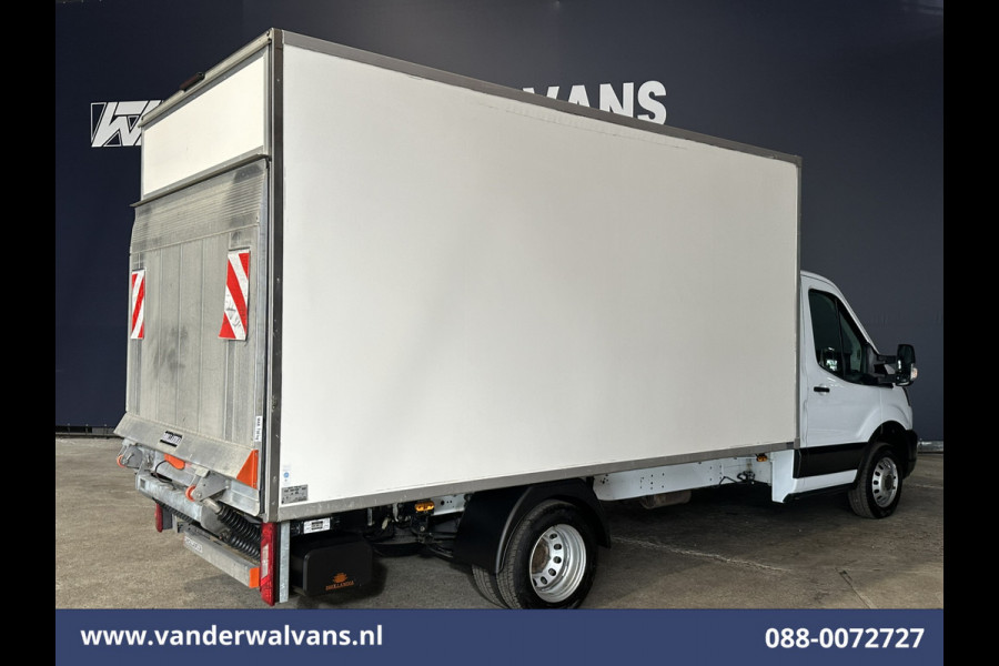 Ford Transit 2.0 TDCI 170pk Dubbel Lucht Bakwagen Laadklep 1169kg Laadvermogen Euro6 Airco | Cruisecontrol | Bijrijdersbank, Verwarmde voorruit