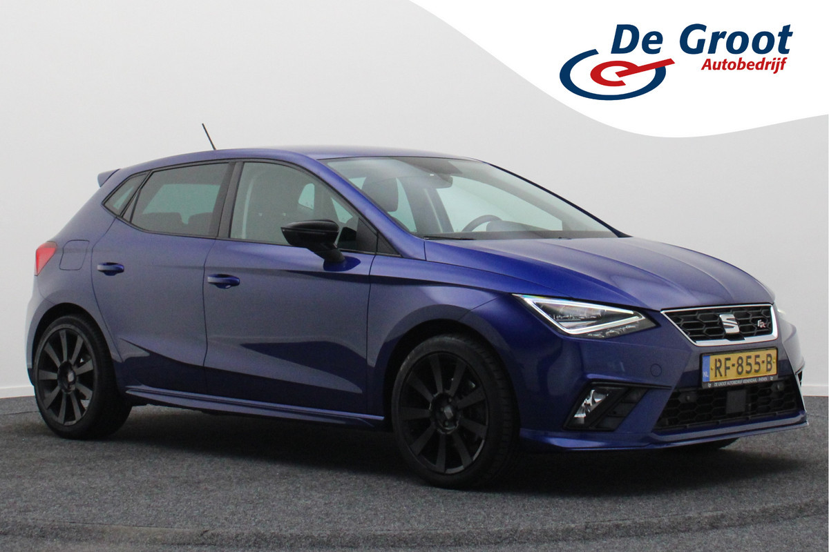 Seat Ibiza 1.0 TSI FR Business Intense Climate, ACC, Camera, Apple Carplay, Sportstoelen, PDC, LED, 17'' Seat Ibiza 1.0 TSI FR Business Intense Climate, ACC, Camera, Apple Carplay, Sportstoelen, PDC, LED, 17''