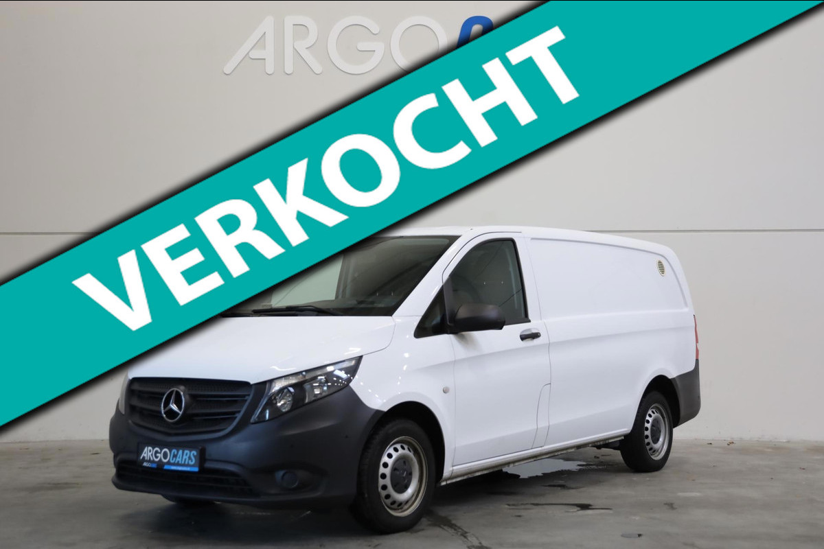 Mercedes-Benz Vito 114 CDI LANG AUTOMAAT BLIS CLIMA CRUISE CONTROL PDC VOOR+ACHTER 3 ZITS LEASE V/A € 144 P.M. INRUIL MOG