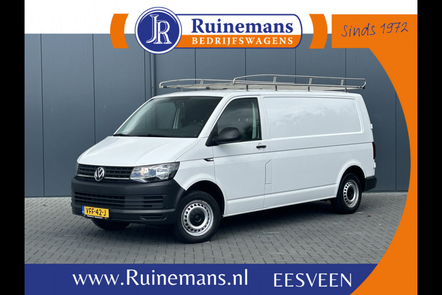 Volkswagen Transporter 2.0 TDI 102 PK / L2H1 / 1e EIG. / ALUCA INRICHTING / IMPERIAAL / TREKHAAK / AIRCO / CRUISE / BLUETOOTH / 3-ZITS