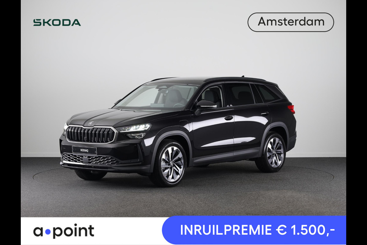 Škoda Kodiaq Business Edition PHEV 1.5 TSI 204 pk 6 versn. DSG | Trekhaak | 19 inch | Adaptive Cruise | Blind Spot | Elek. stoel Škoda Kodiaq Business Edition PHEV 1.5 TSI 204 pk 6 versn. DSG | Trekhaak | 19 inch | Adaptive Cruise | Blind Spot | Elek. stoel
