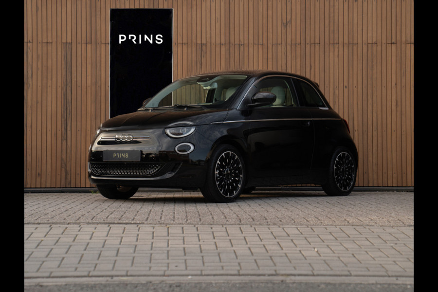Fiat 500 La Prima 42 kWh | Pano-dak | Camera