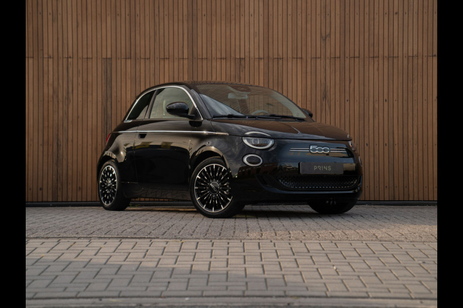 Fiat 500 La Prima 42 kWh | Pano-dak | Camera