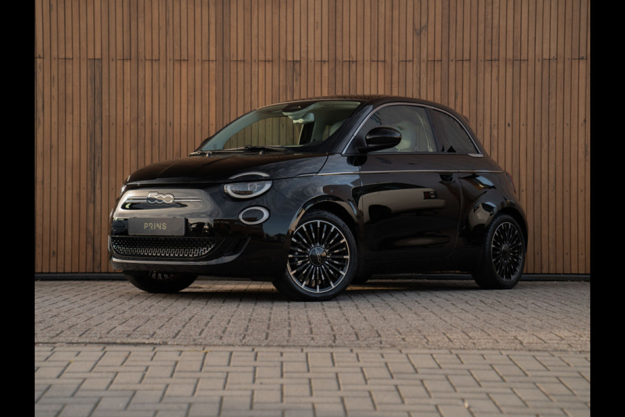 Fiat 500 La Prima 42 kWh | Pano-dak | Camera
