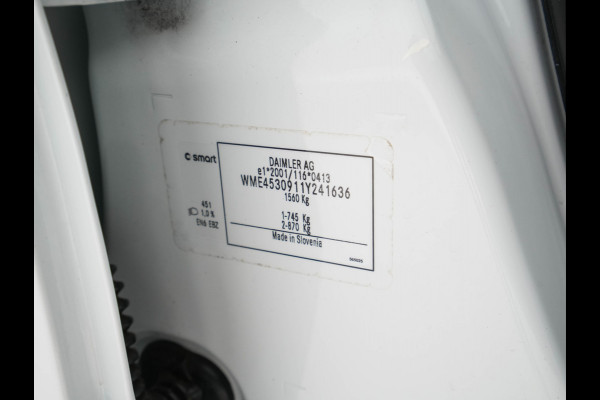 Smart Forfour EQ Business Solution White and Black edition 18 kWh [ 3-Fase ] (INCL-BTW) *PANO | LUXURY-LEATHER | NAVI-FULLMAP | CAMERA | AIRCO | HEATED-COMFORTSEATS | AMBIENT-LIGHT | DAB | PRIVACY-GLASS | 16''ALU*