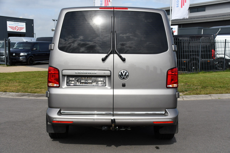 Volkswagen Transporter 2.0 TDI L2H1 32 DC Caravelle Full Options! Virtual, Adaptieve Cruise, Camera, Carplay, LED, Automaat, 2 x Schuifdeur, Clima, Uniek! Bulli, Highline