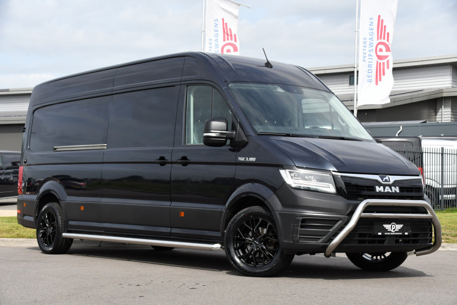 MAN TGE 3.180 35 2.0 L4H3 PB Edition Camera, Cruise, Carplay, 177pk, Sensoren, Automaat, LED, Clima, Uniek!