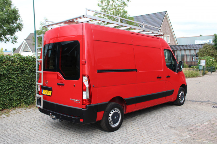 Opel Movano 33 2.3 CDTi 135PK E6 L2H2 ✓ 3-zits ✓ imperiaal met ladder ✓ airco
