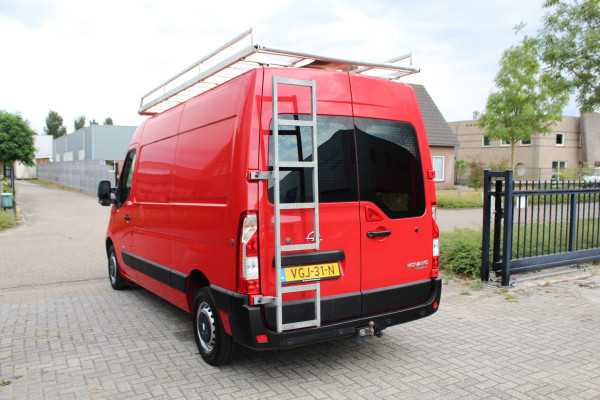 Opel Movano 33 2.3 CDTi 135PK E6 L2H2 ✓ 3-zits ✓ imperiaal met ladder ✓ airco