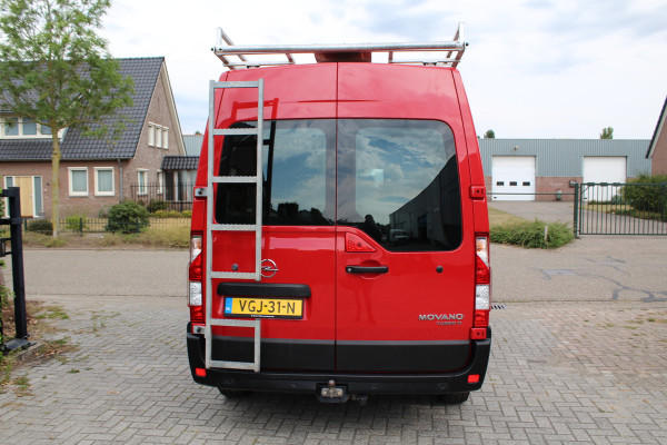 Opel Movano 33 2.3 CDTi 135PK E6 L2H2 ✓ 3-zits ✓ imperiaal met ladder ✓ airco