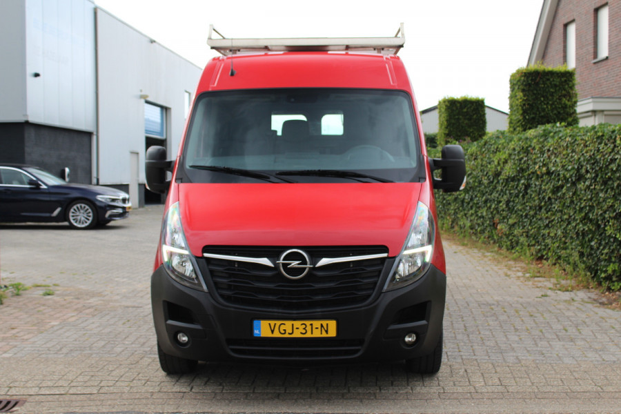 Opel Movano 33 2.3 CDTi 135PK E6 L2H2 ✓ 3-zits ✓ imperiaal met ladder ✓ airco