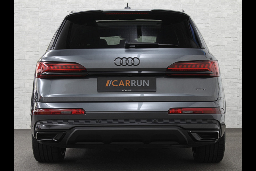 Audi Q7 TFSI e 381PK S-Line | 360 Camera | RS-Leder | Laser-LED | BTW | ACC | Head-Up | Panorama | Keyless-Entry | Luchtvering | Memory | Lane & Side assist | Sportstoelen | Black optic | Bovag Garantie.