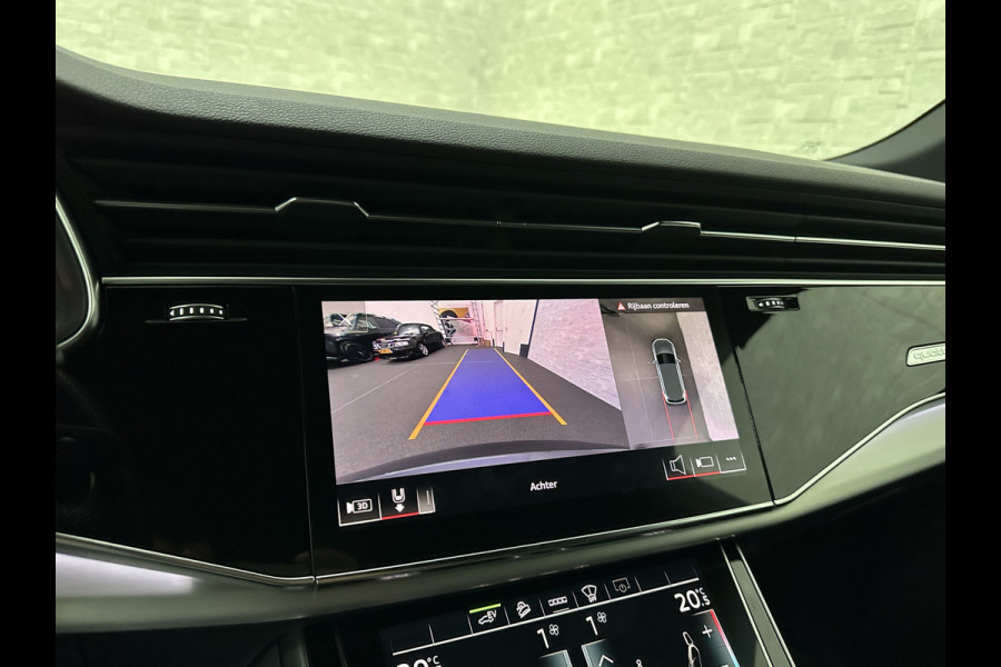 Audi Q7 TFSI e 381PK S-Line | 360 Camera | RS-Leder | Laser-LED | BTW | ACC | Head-Up | Panorama | Keyless-Entry | Luchtvering | Memory | Lane & Side assist | Sportstoelen | Black optic | Bovag Garantie.